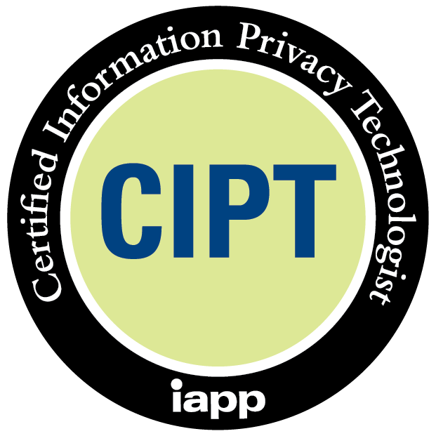 CIPT Certified Information Privacy Technologist